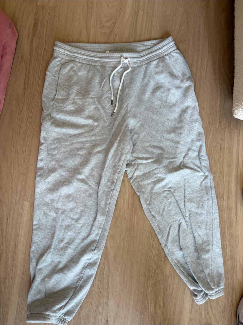 aerie Heather Gray Cozy Knit Lounge Pants